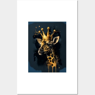 The Giraffe King Posters and Art